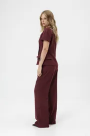 Suit Pirs #6994 marsala