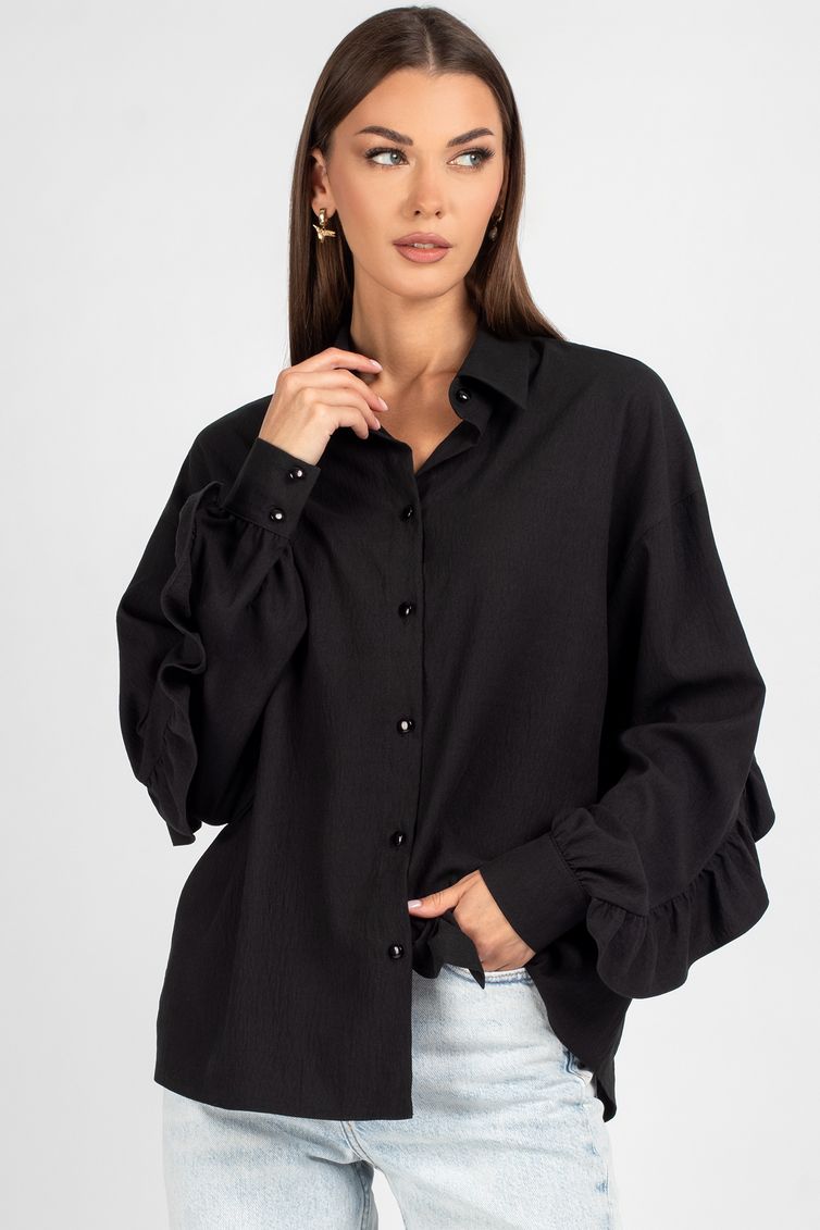 Blouse VIZAVI #736 chernyj