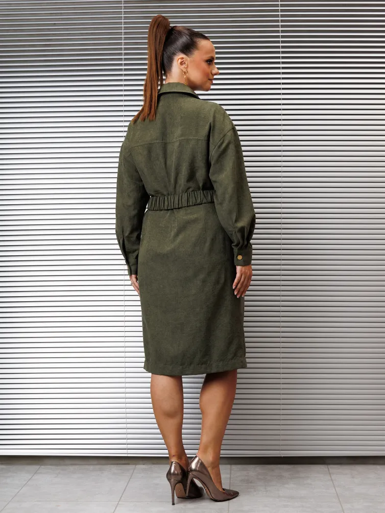 Платье Galean Style арт. 989 хаки