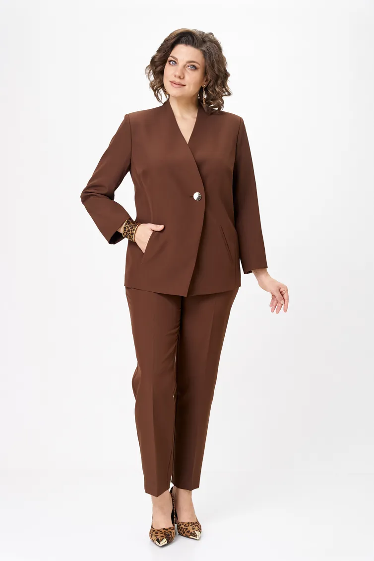 Garnitur Vilena-fashion #1092 shokolad