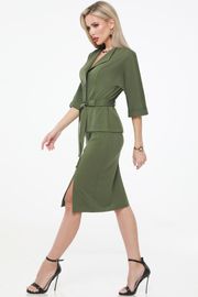 Костюм DS Trend арт. К-1035 (Портрет леди, хаки)