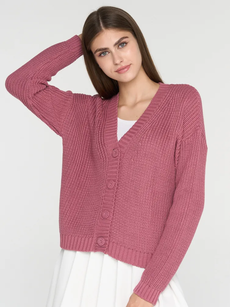 Sweter Newvay #7242-14128 t.pudra