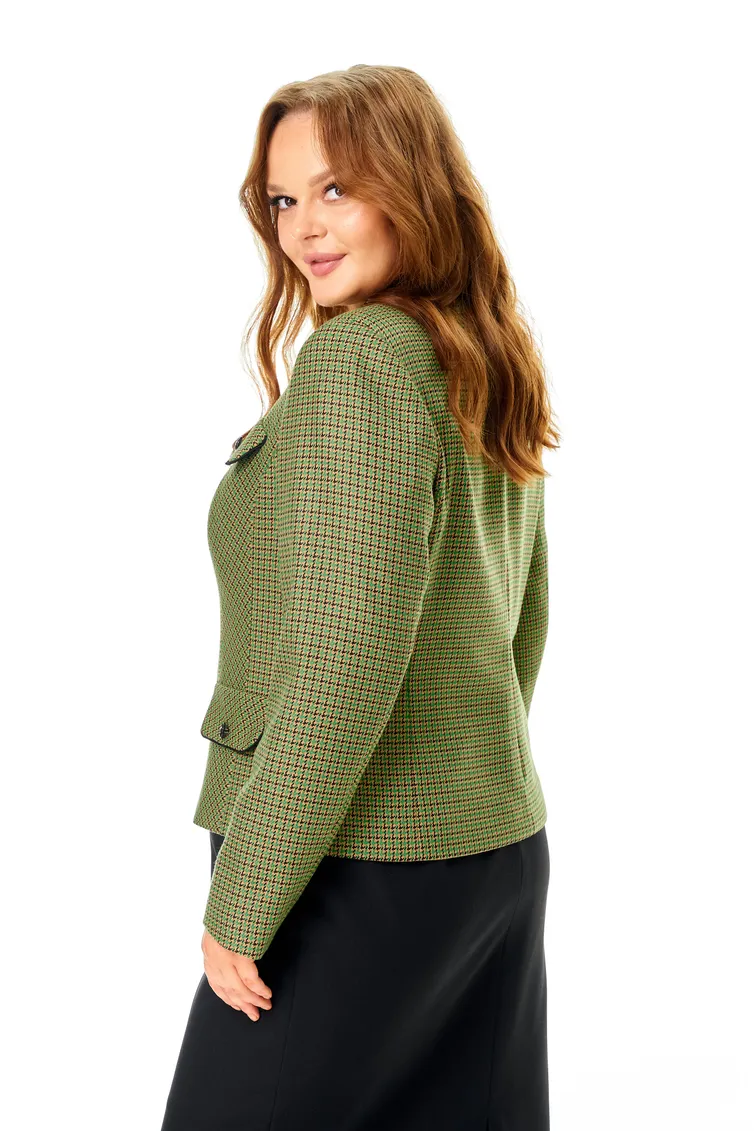Garnitur Anastasia MAK #1354 Zeleno-chernyj