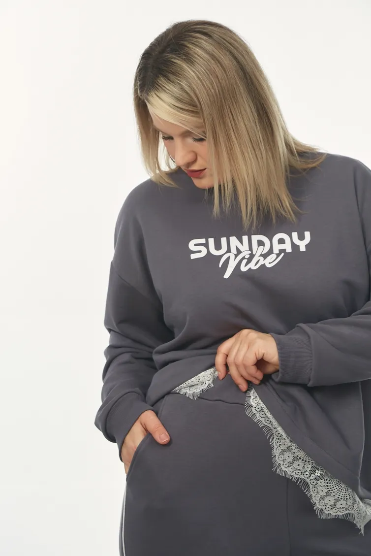 Костюм OVERYOU арт. 239 графит