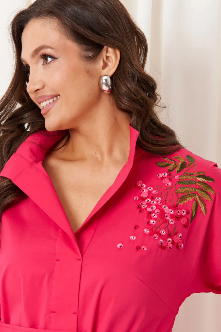Платье PND арт. 83980 красный