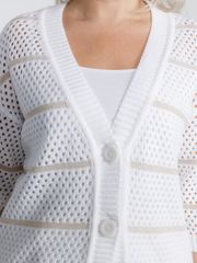 Sweter BONADI #1819 belyj