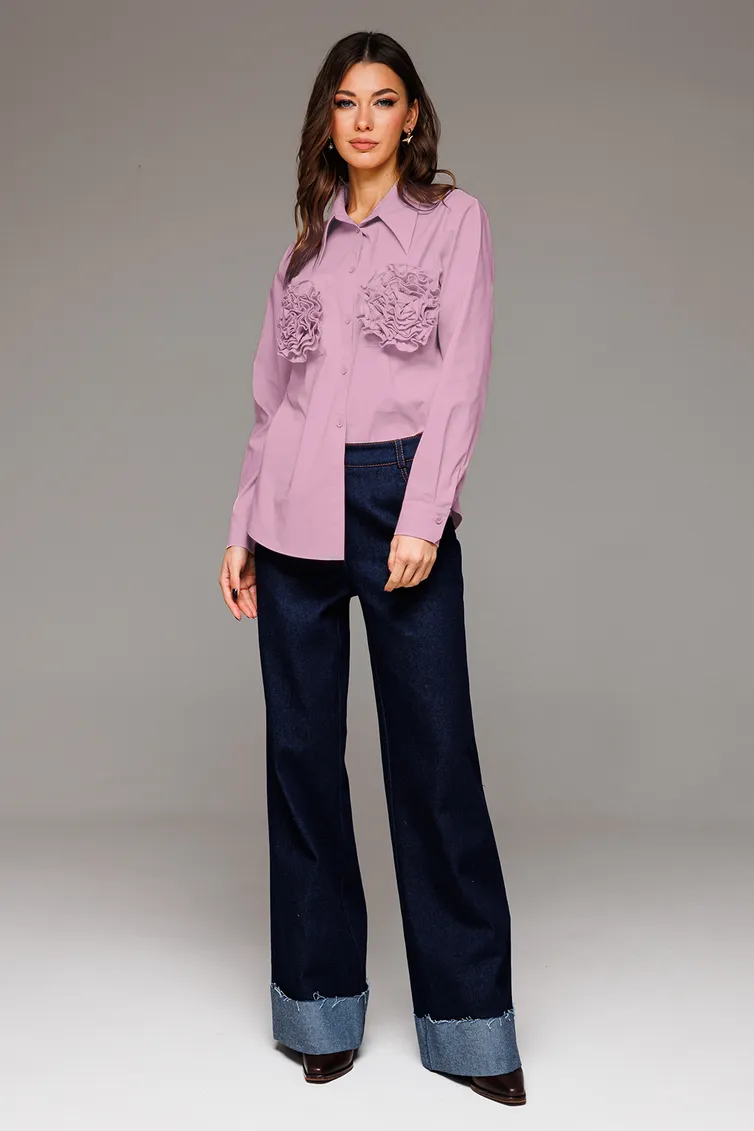 Bluzka Buter New #2721 lavanda