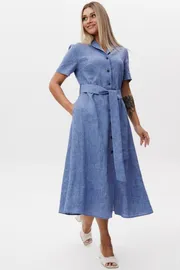 Dress Ma Cherie #4107 sinij melanzh
