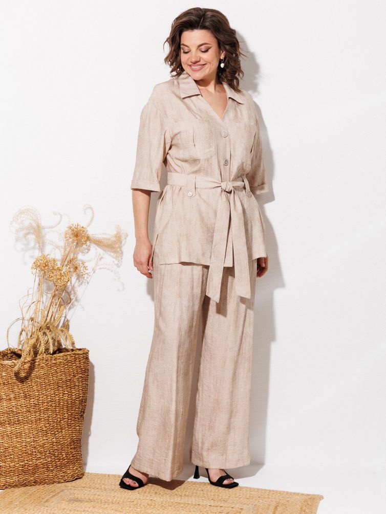 Suit Anastasia MAK #1339 bezhevyj