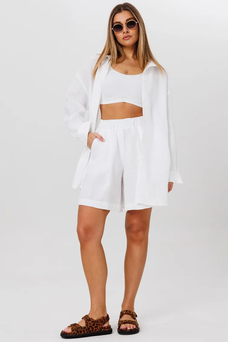 Shorts Ma Cherie #7001 belyj