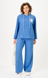 Костюм Vilena-fashion 1178 голубой