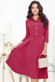 Sukienka DS Trend #P-3402 (Pryamo v tochku, red)