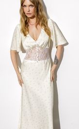 Платье Pirs 6662 пастельный желтый