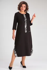 Sukienka Michel Chic #2073/1 chernyj, belyj