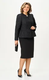 Suit Vilena-fashion 1213 chernyj
