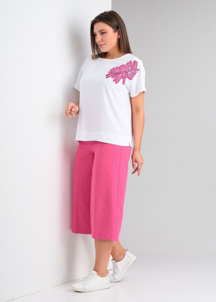 Комплект Vilena-fashion арт. 813 белый+фуксия