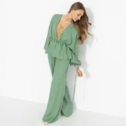 Костюмы, комплекты CHARUTTI арт. Серьезная леди (2 в 1, шалфей)