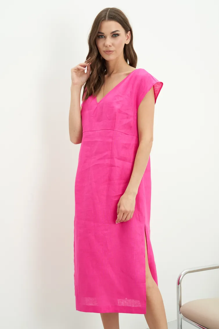 Dress Fantazia Mod #4524 fuksiya