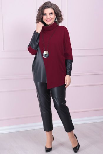 1520 вишня + черный