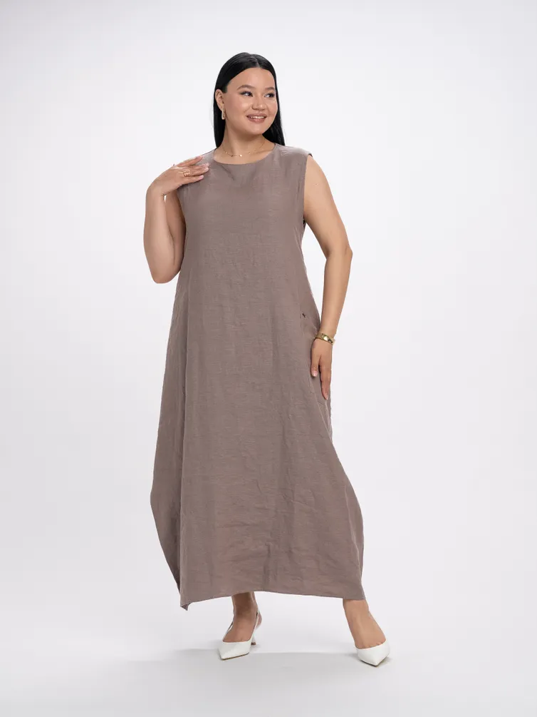 Sukienka FASHION CENTRE #L-4258/Kakao/164