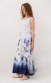 Юбка Buter New 3342 синий принт