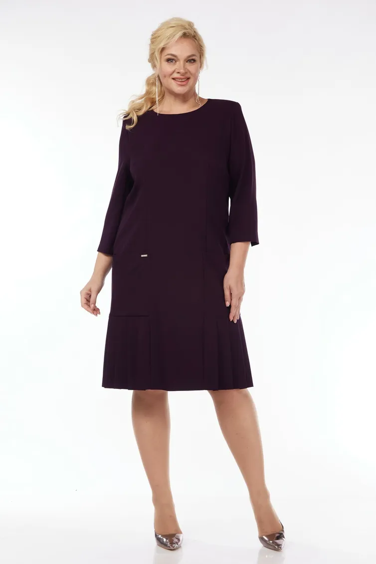 Sukienka Vilena-fashion #897 baklazhan