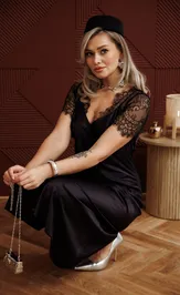 Dress Anastasia 1405 chern