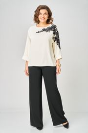 Комплект Rumoda арт. 2278 дл.р. молочный-черный