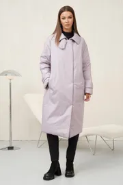 Coat Fantazia Mod #4593 serebr.-roz