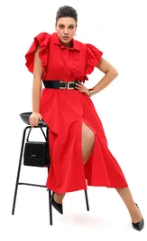Dress ALANI 2445 krasnyj