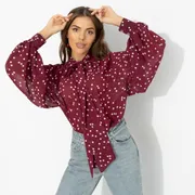Bluzka CHARUTTI #Privlekayu udachu (bordo)