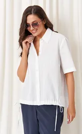 Bluzka PND 87440 belyj