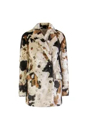Coat Elema #9-2023 molochnyj print 164