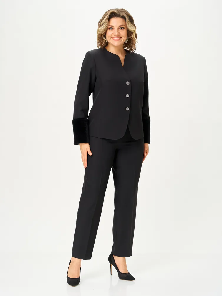 Garnitur Vilena-fashion #1210 chernyj