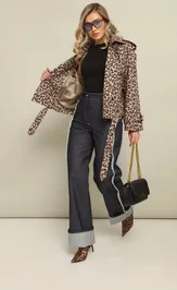 Jacket LM M 0070 leopard