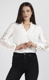 Blouse VIZAVI 695 molochnyj