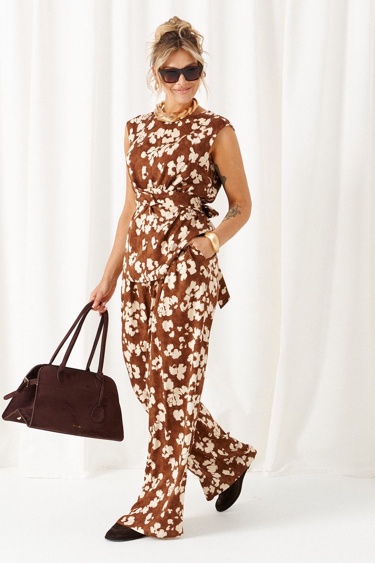 Костюм Beautiful & Free арт. 6476 молочный-коричневый