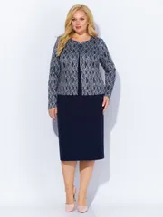 Sukienka Linia L #B-2105_sin