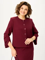 Garnitur Vilena-fashion #1126 burgundi
