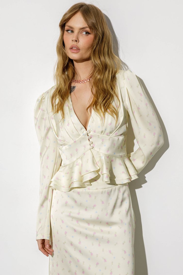 Блуза Pirs арт. 6796 желтый