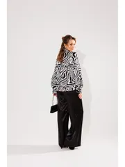 Bluzka Anelli Laurel #1428 belaya zebra