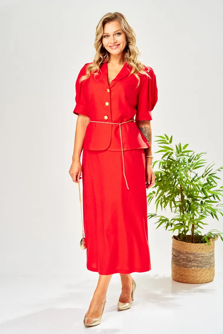 Suit Ava fashion #M-214 krasnyj