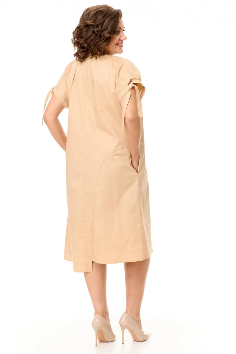 Dress Abbi #1026 svetlyj bezh
