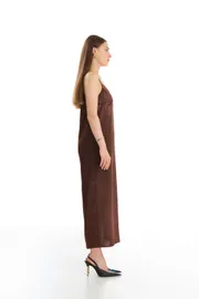 Dress Elema #5K-2620 shokolad 164