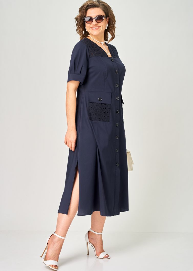 Платье EVA GRANT арт. 7200 синий