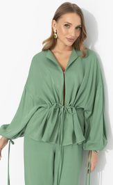 Костюмы, комплекты CHARUTTI Серьезная леди (2 в 1, шалфей)