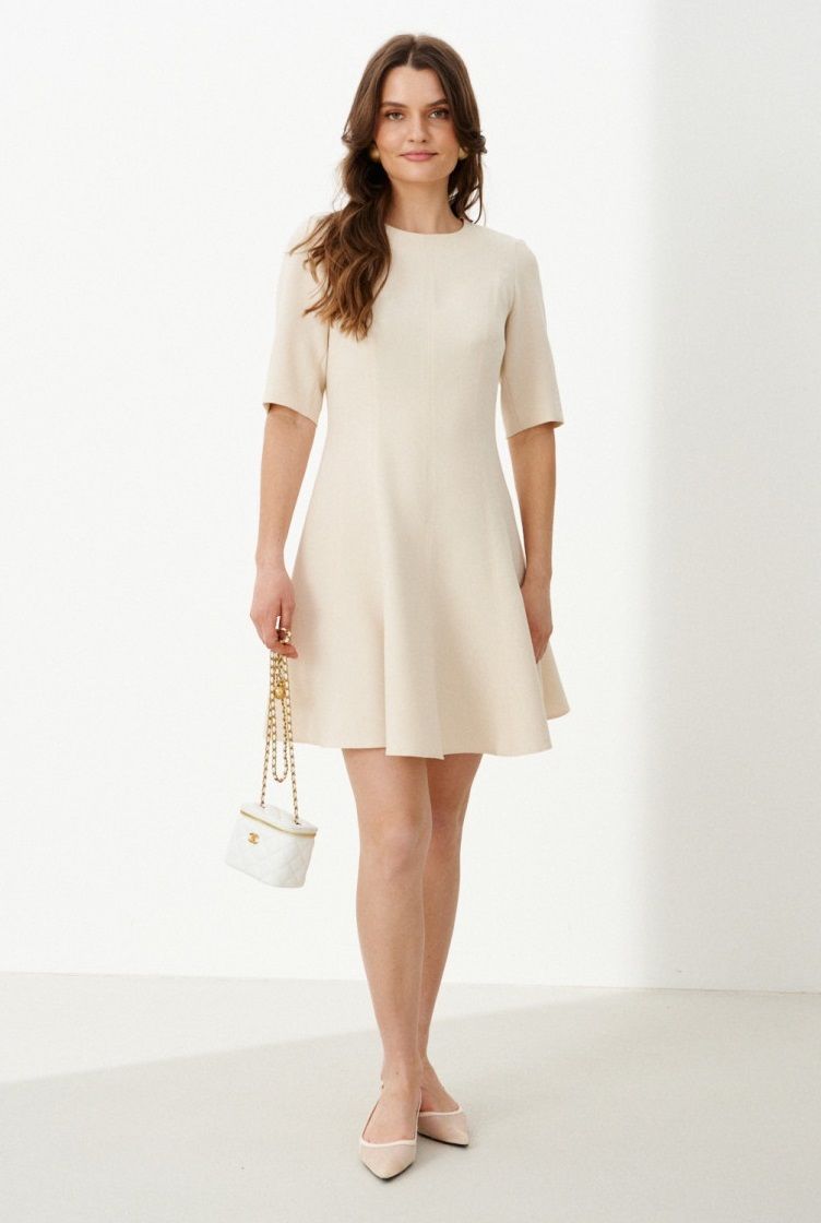 Платье Panda арт. 119680 светло-бежевый