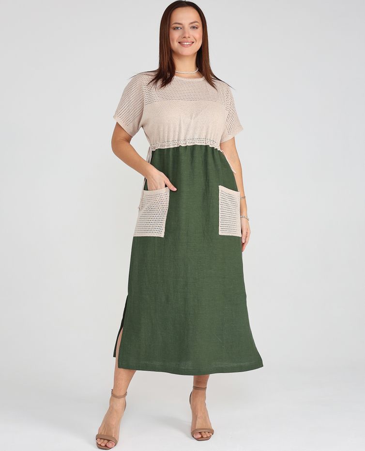 Платье BONADI арт. 1964 зеленый