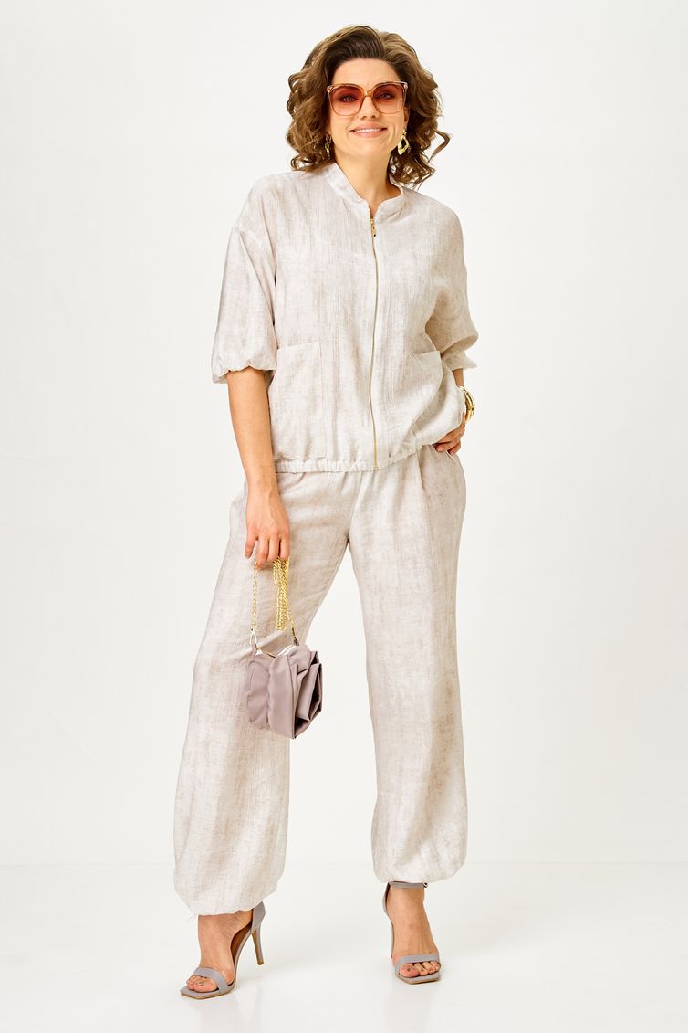 Suit Vilena-fashion #1173 molochnyj