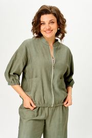 Suit Vilena-fashion #1173 xaki